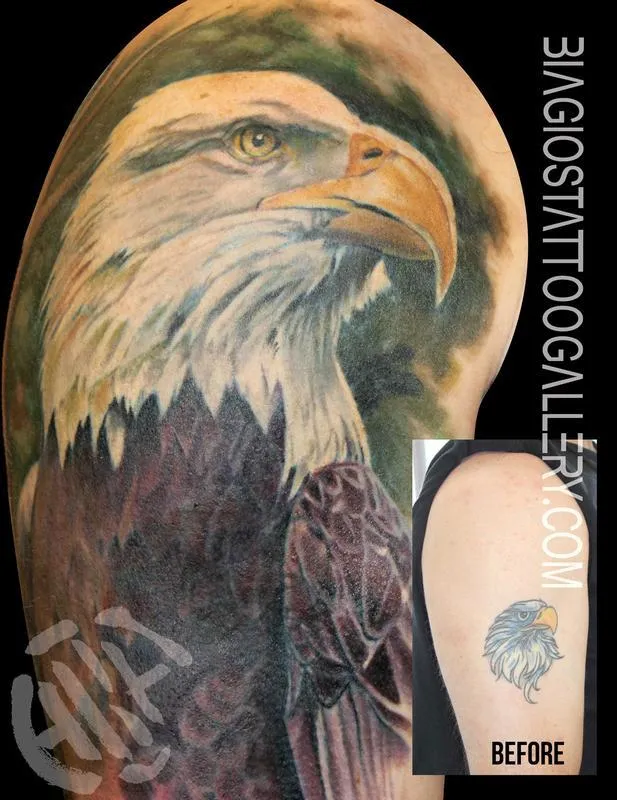 Bald Eagle Cover-Up