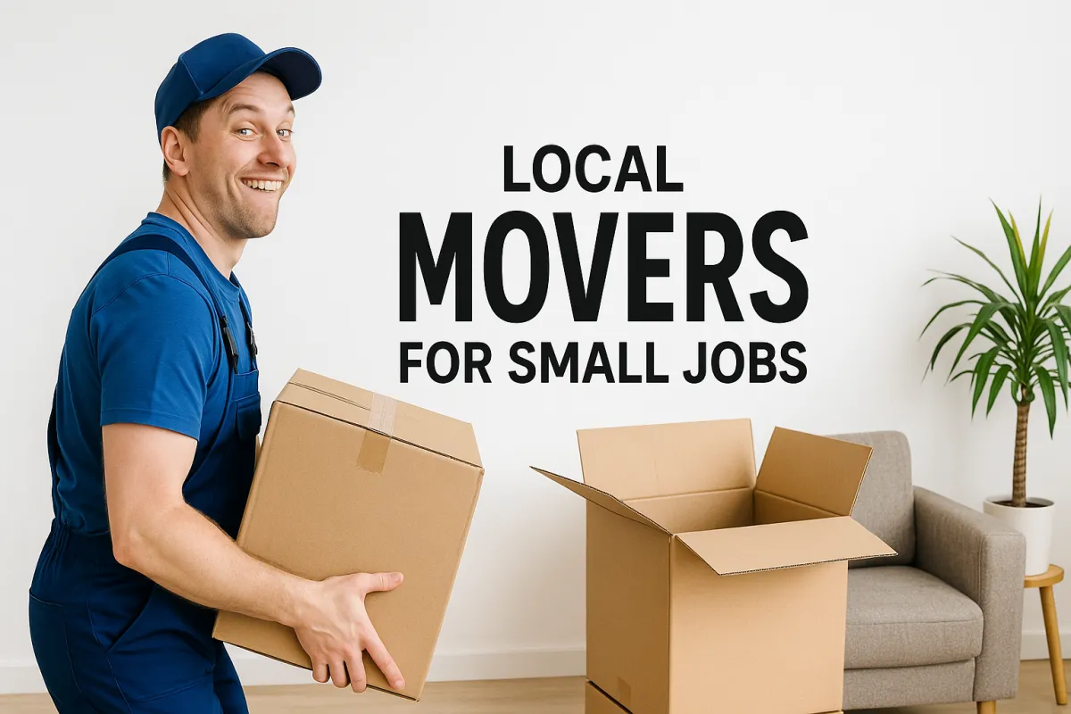 Local Movers for Small Jobs