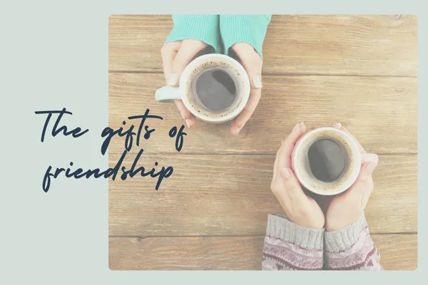 friends sharing coffee