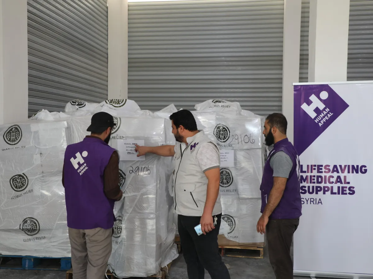 Globus Relief and Human Appeal partnership to deliver lifesaving aid