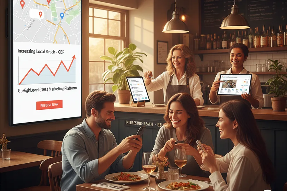 【集客UP】個人飲食店のためのGoogleビジネスプロフィール活用術｜GoHighLevelで効率化