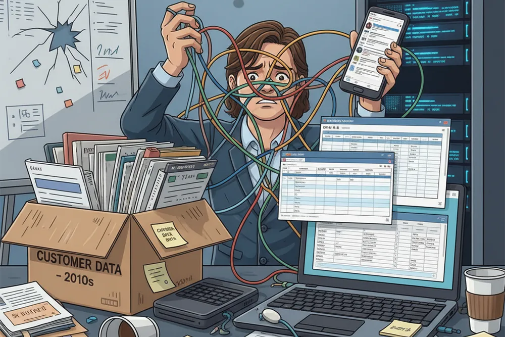 「バラバラな顧客管理」が中小企業の足を引っ張る本当の理由