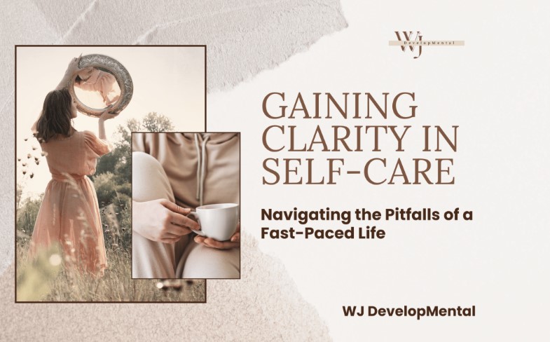 Woman with self-carer