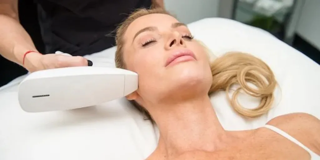 Woman Undergoing Tribella Treatment