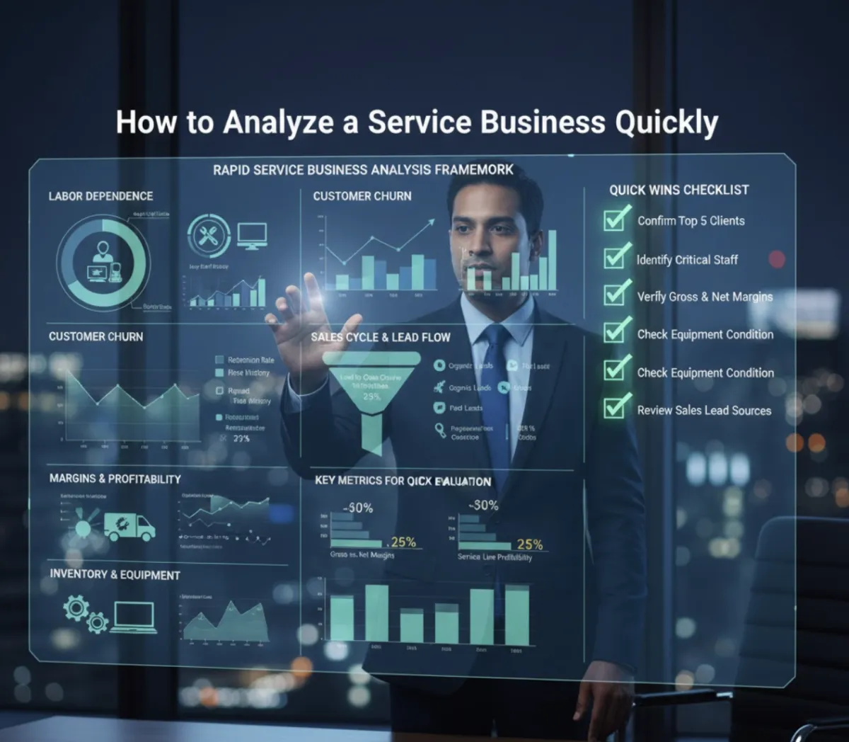 How to Analyze a Service Business Quickly