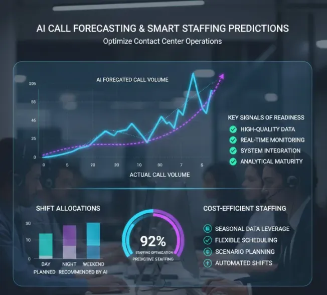 How AI Helps Predict Call Spikes and Staffing Needs