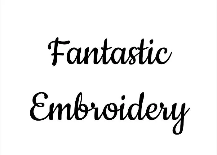 Fantastic Embroidery at the Mall