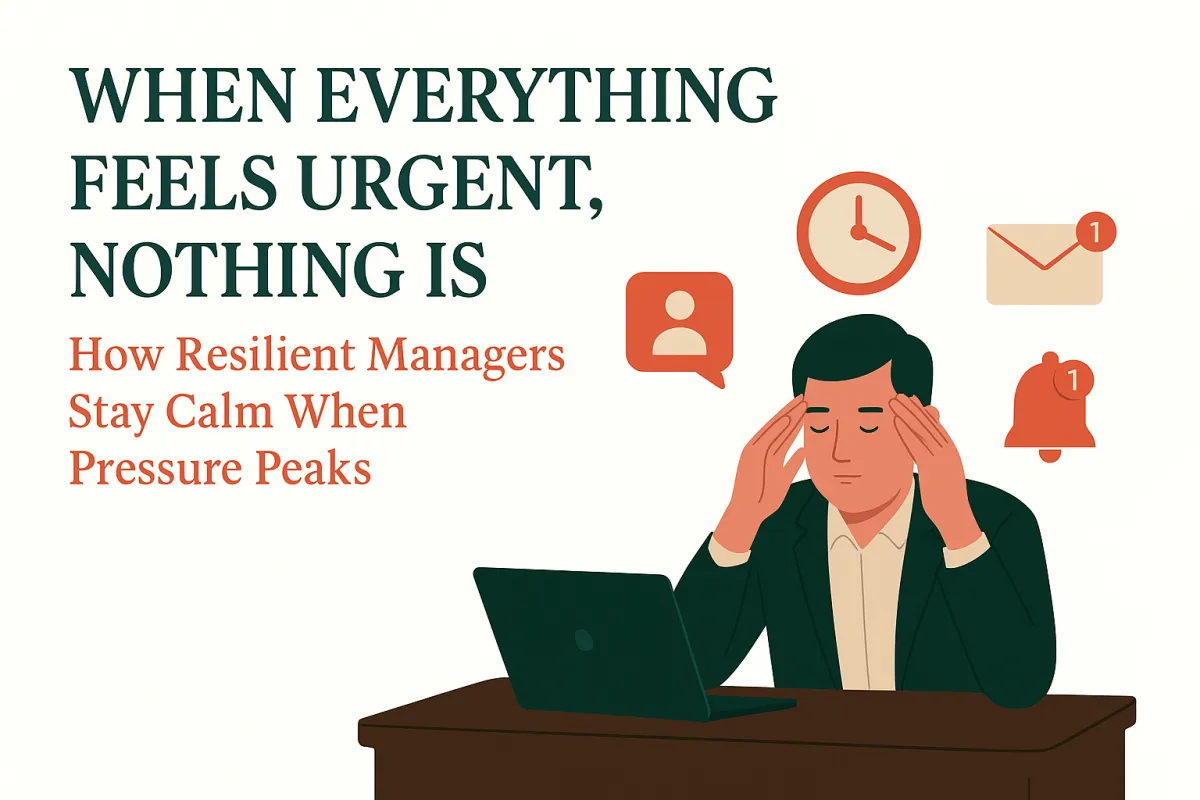 When Everything Feels Urgent, Nothing Is