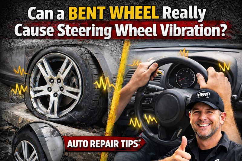 Can a Bent Wheel Really Cause Steering Wheel Vibration?