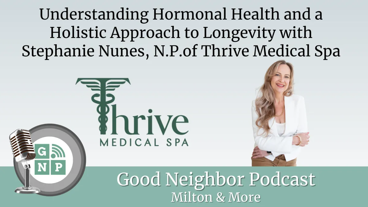 Understanding Hormonal Health and a Holistic Approach to Longevity with Stephanie Nunes, N.P.of Thrive Medical Spa
