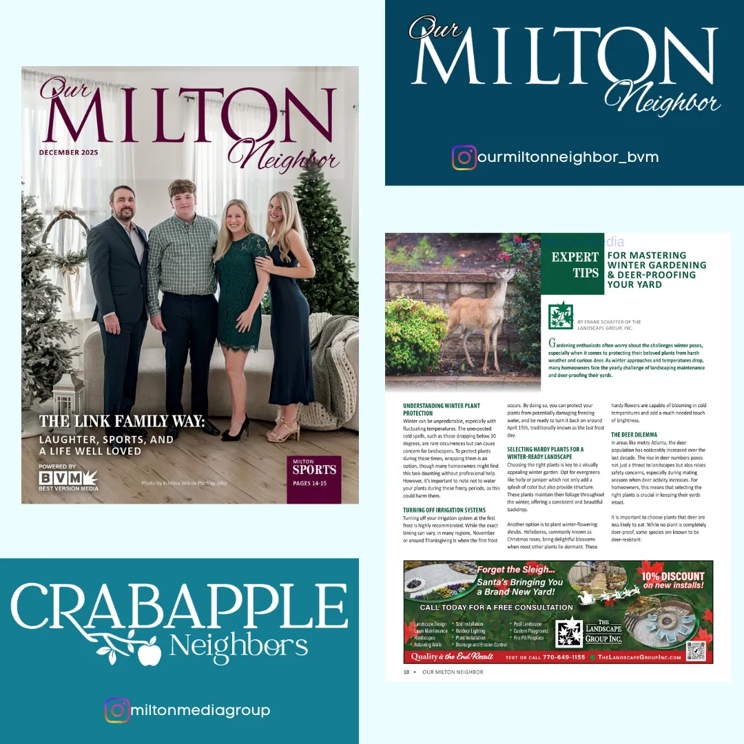 Expert Tips for Mastering Winter Gardening & Deer-Proofing Your Yard by Frank Schaffer of The Landscape Group, Inc.