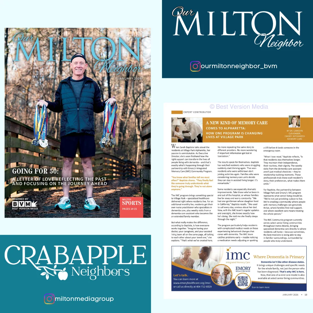 A New Kind of Memory Care Comes to Alpharetta: How One Program is Changing Lives at Village Park