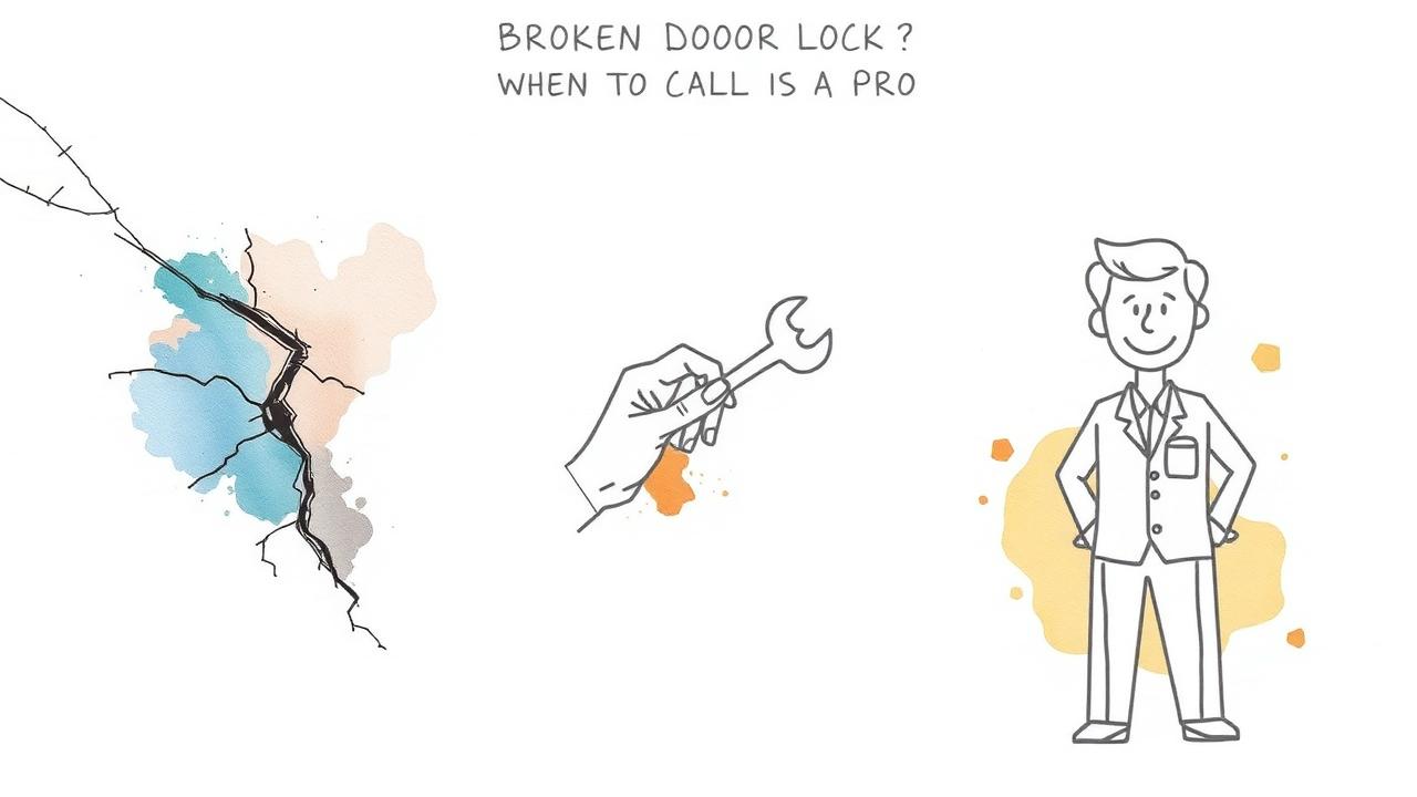 Featured image for Broken Door Lock? How to Repair or When to Call a Pro