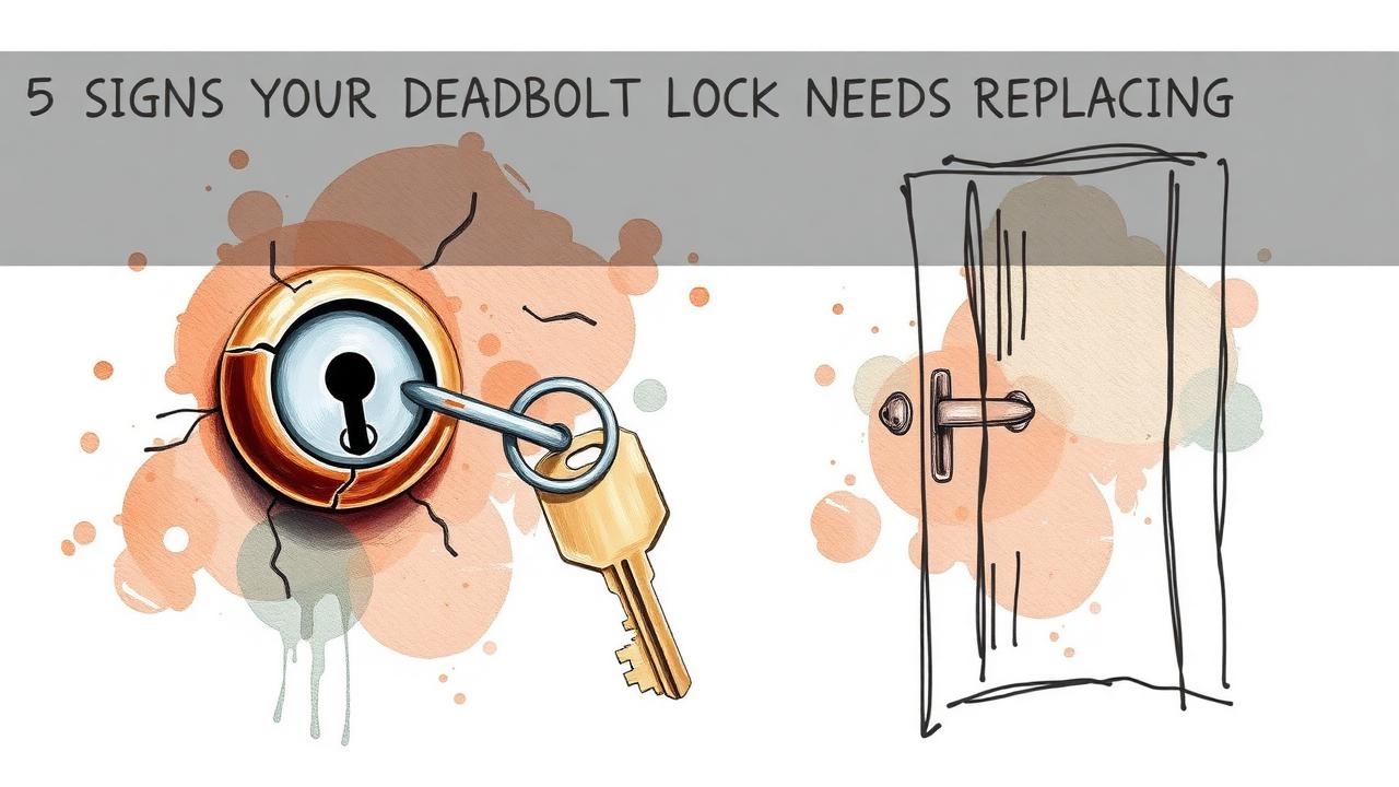 Featured image for 5 Signs Your Deadbolt Lock Needs Replacing