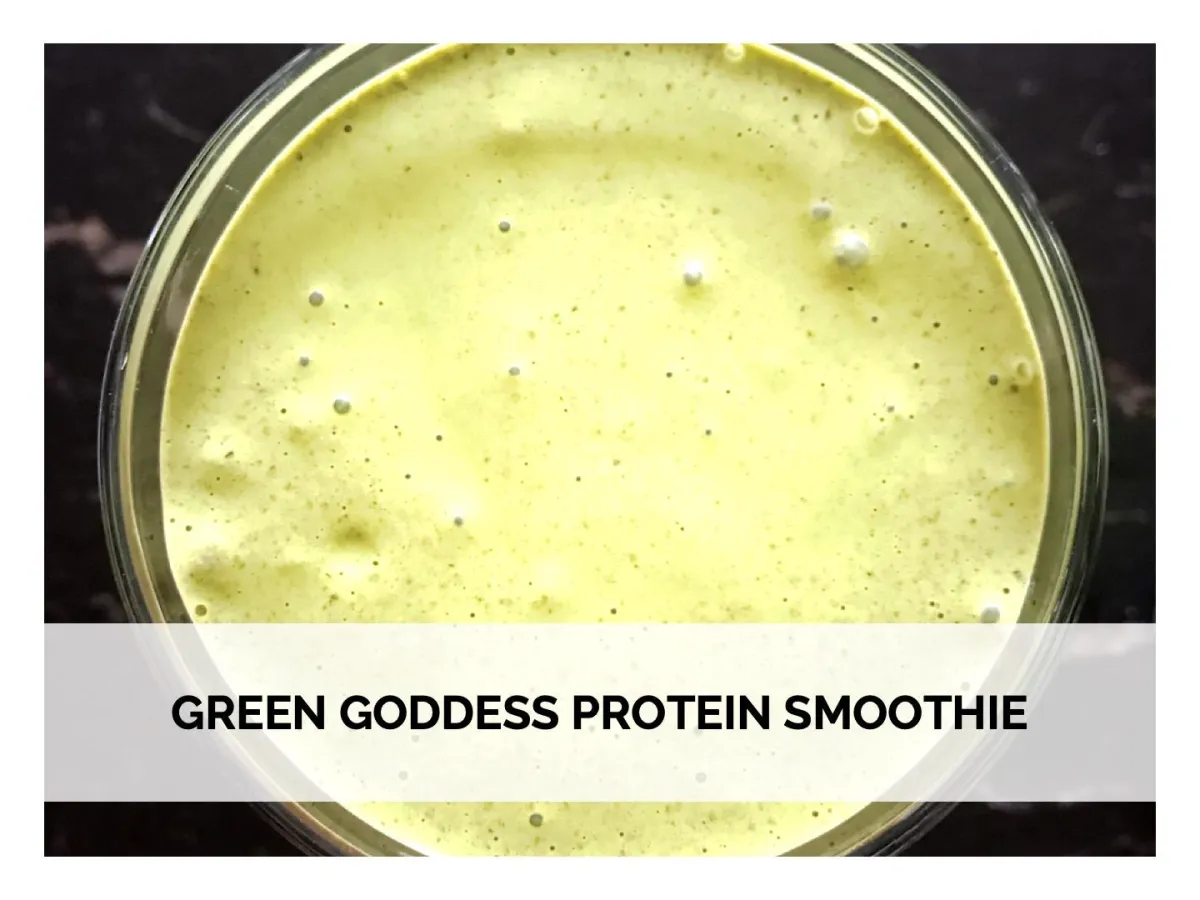 Green Goddess Protein Smoothie