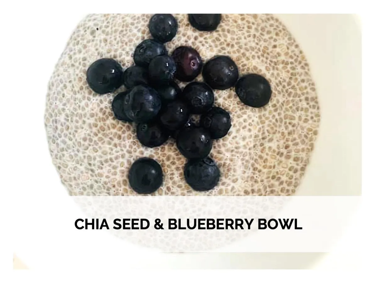 Chia Seed & Blueberry Breakfast Bowl
