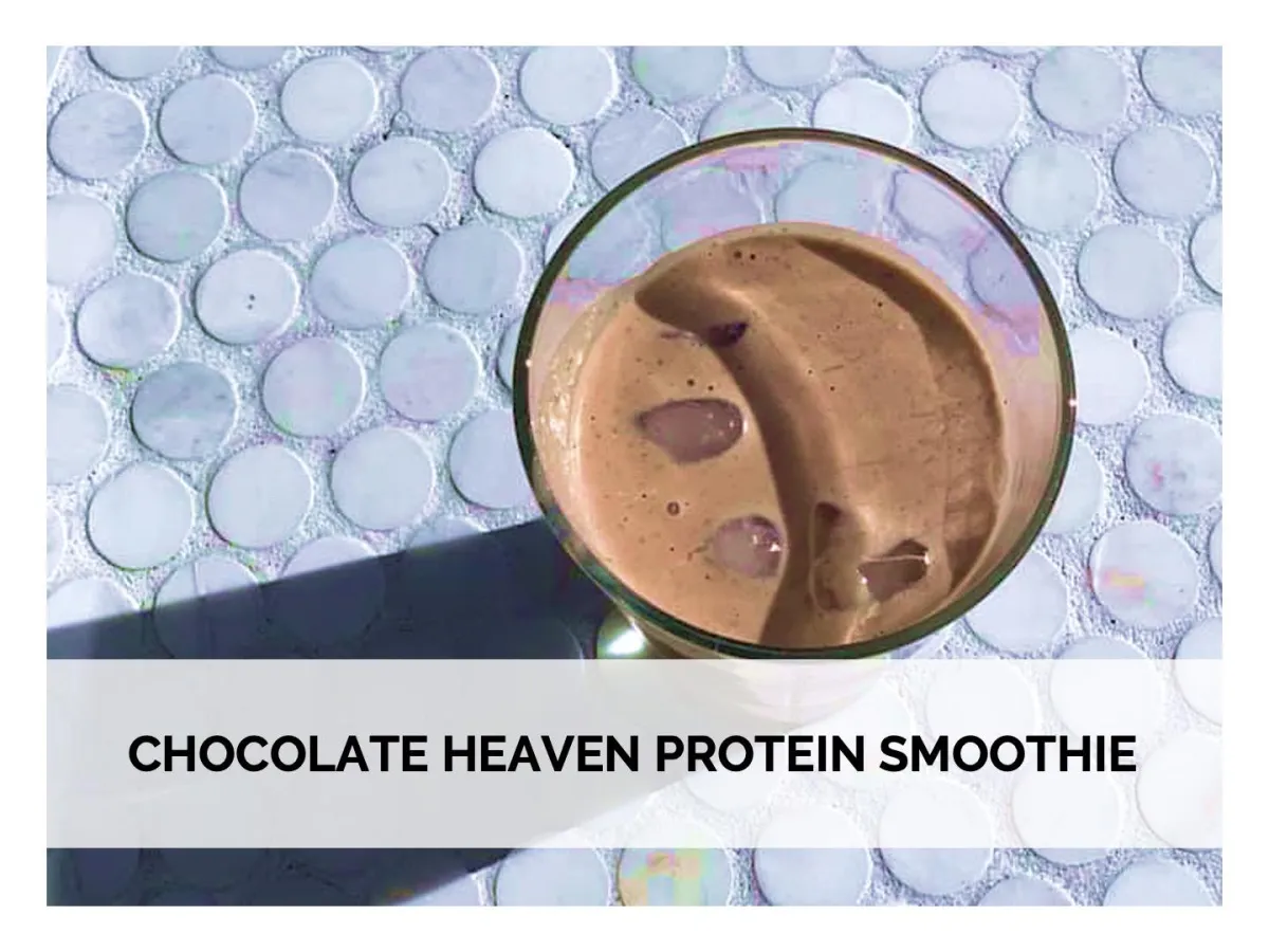 Chocolate Heaven Protein Smoothie