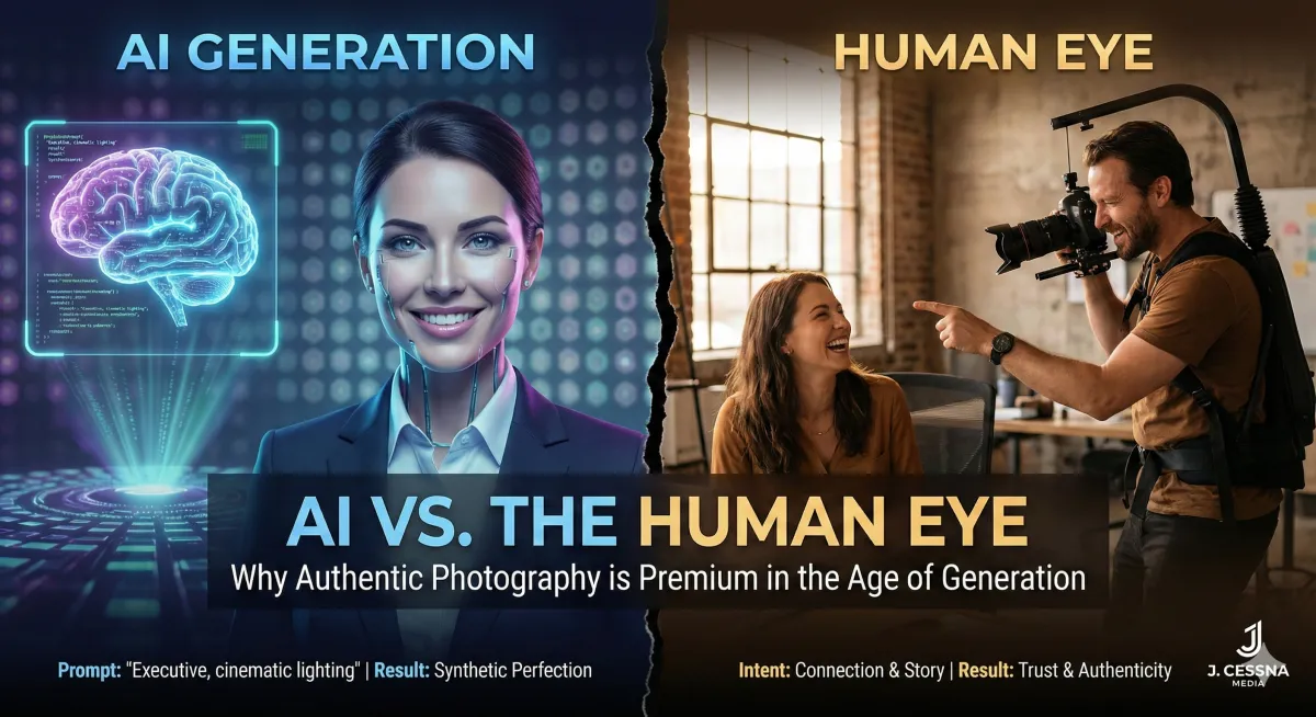 Beyond the Prompt: Why Authentic Photography is the Ultimate Luxury in an AI World