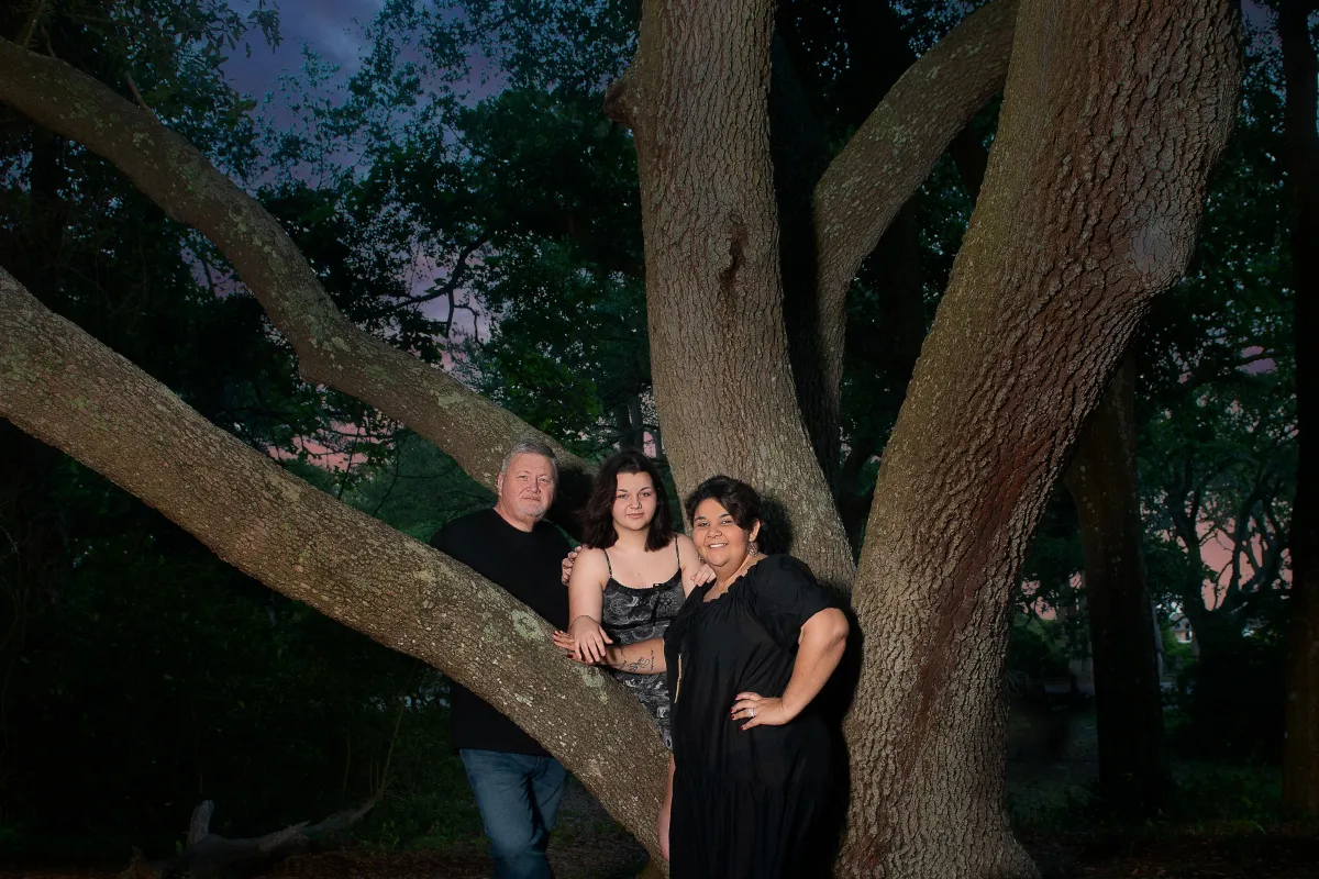 "Family portrait session at Sapphire & Silver Portrait Design studio in Whiteville NC, capturing timeless memories for display as luxury wall art. This is my family