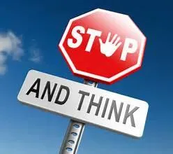 STOP & think