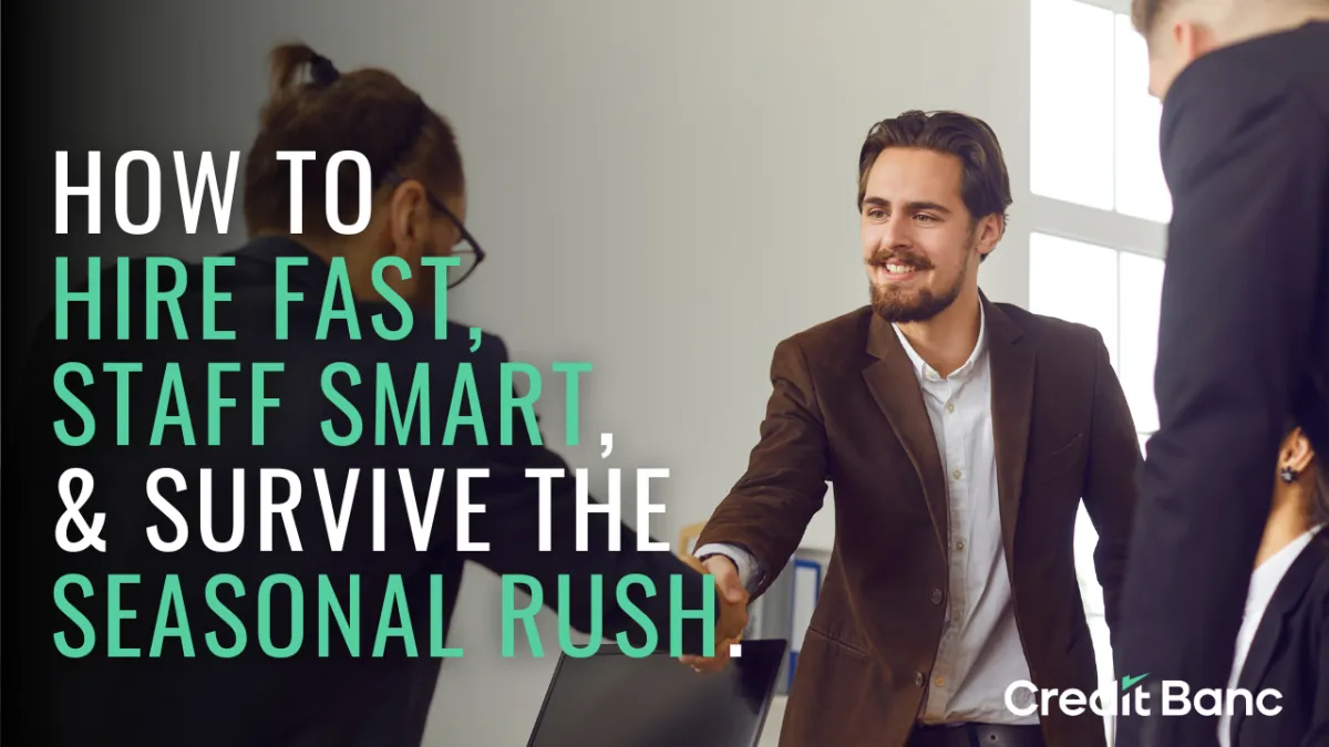 How to hire fast, staff smart, and survive the seasonal rush.