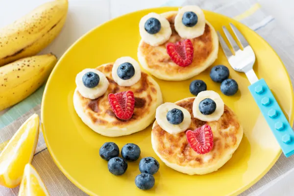 Plate of Kids Food