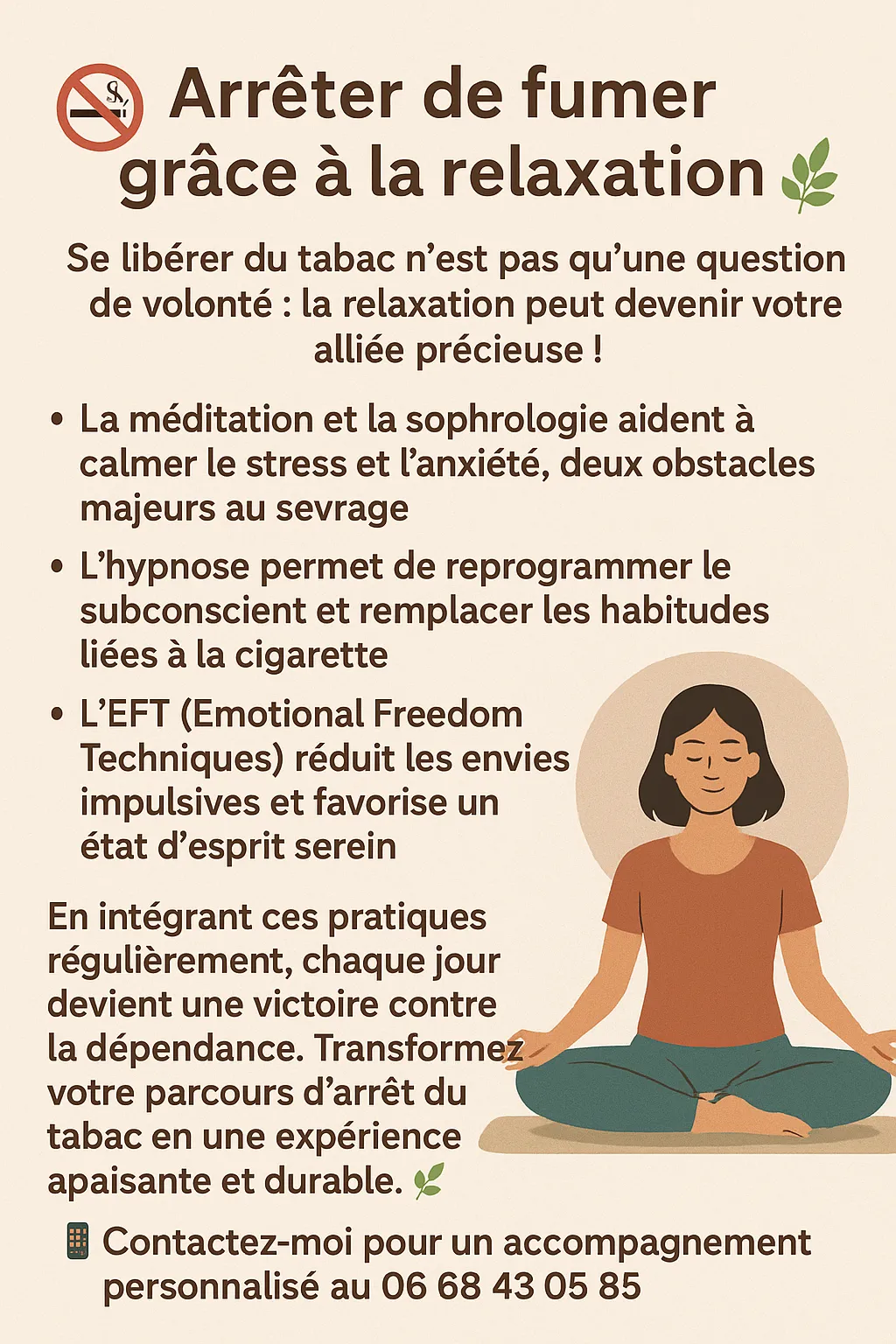 Arrêter de fumer grâce à la relaxation