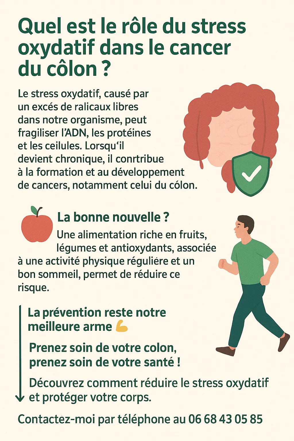 Quel est le rôle du stress oxydatif dans le cancer du côlon ?