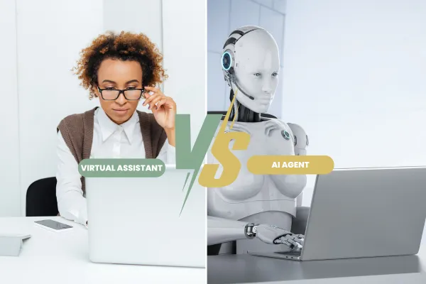 virtual assistant vs AI agent