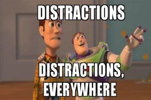 Distraction Management: Your Guide to Staying Focused and- SQUIRREL
