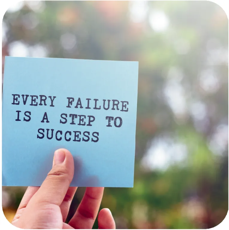 FAILING FORWARD: WHAT IF
MESSING UP HELPS YOU
GROW?