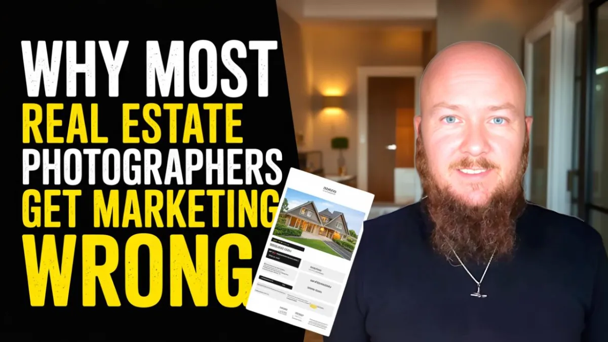 Why Real Estate Photographers Struggle With Marketing (And How to Fix It With Magnetic Messaging)