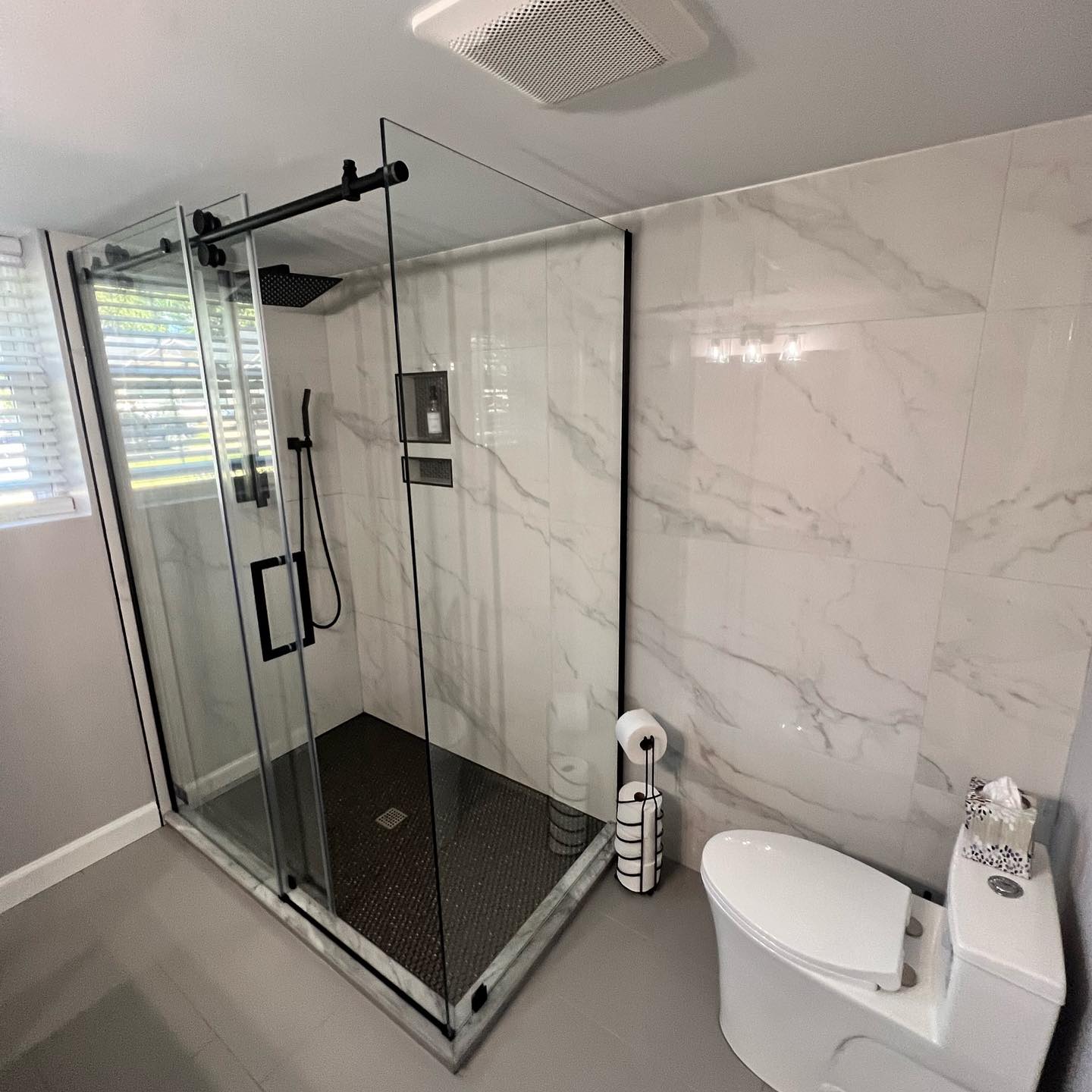 Bathroom in Charlotte with Walk in Shower