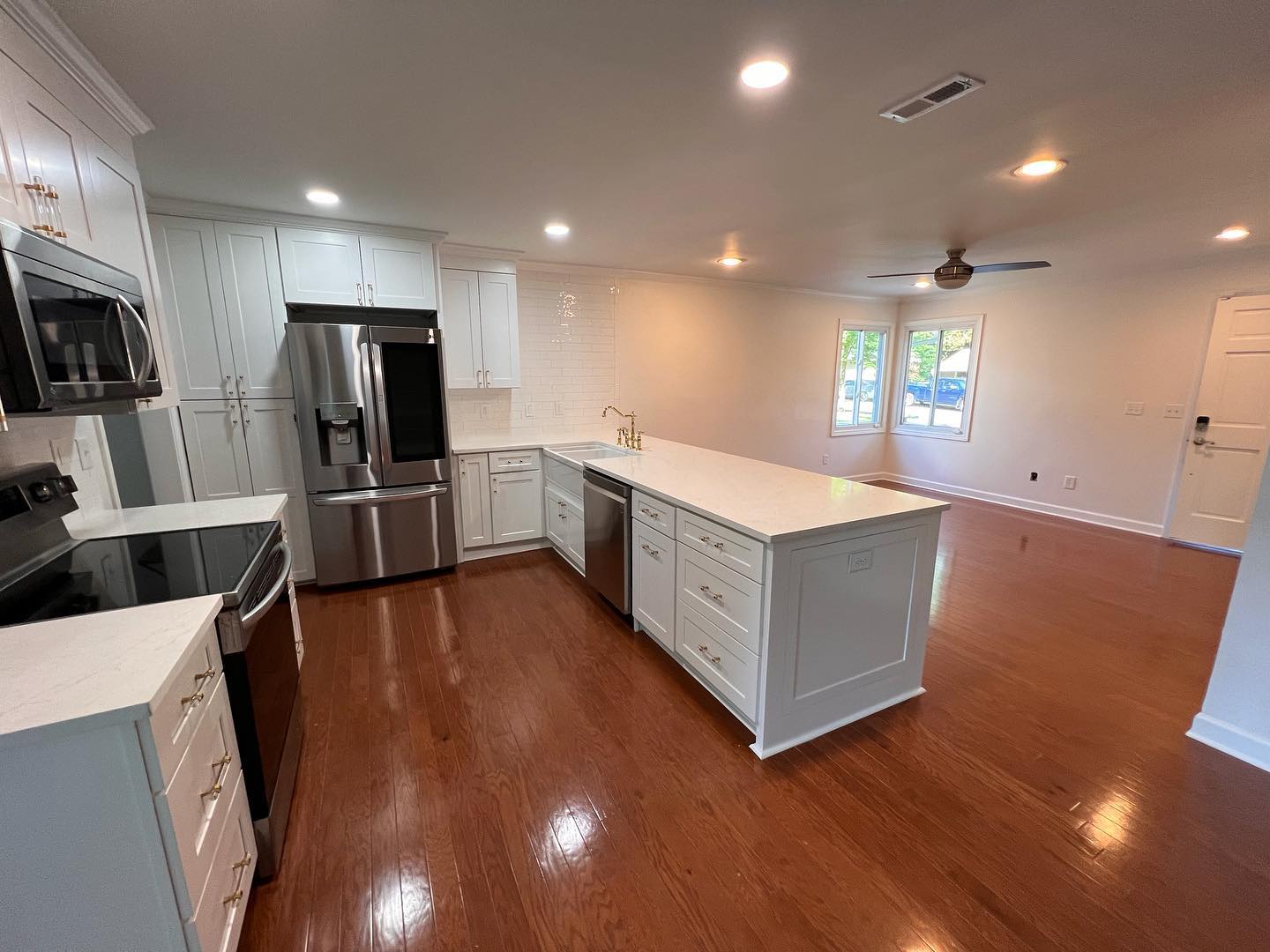 Expert kitchen remodel in Charlotte with new flooring