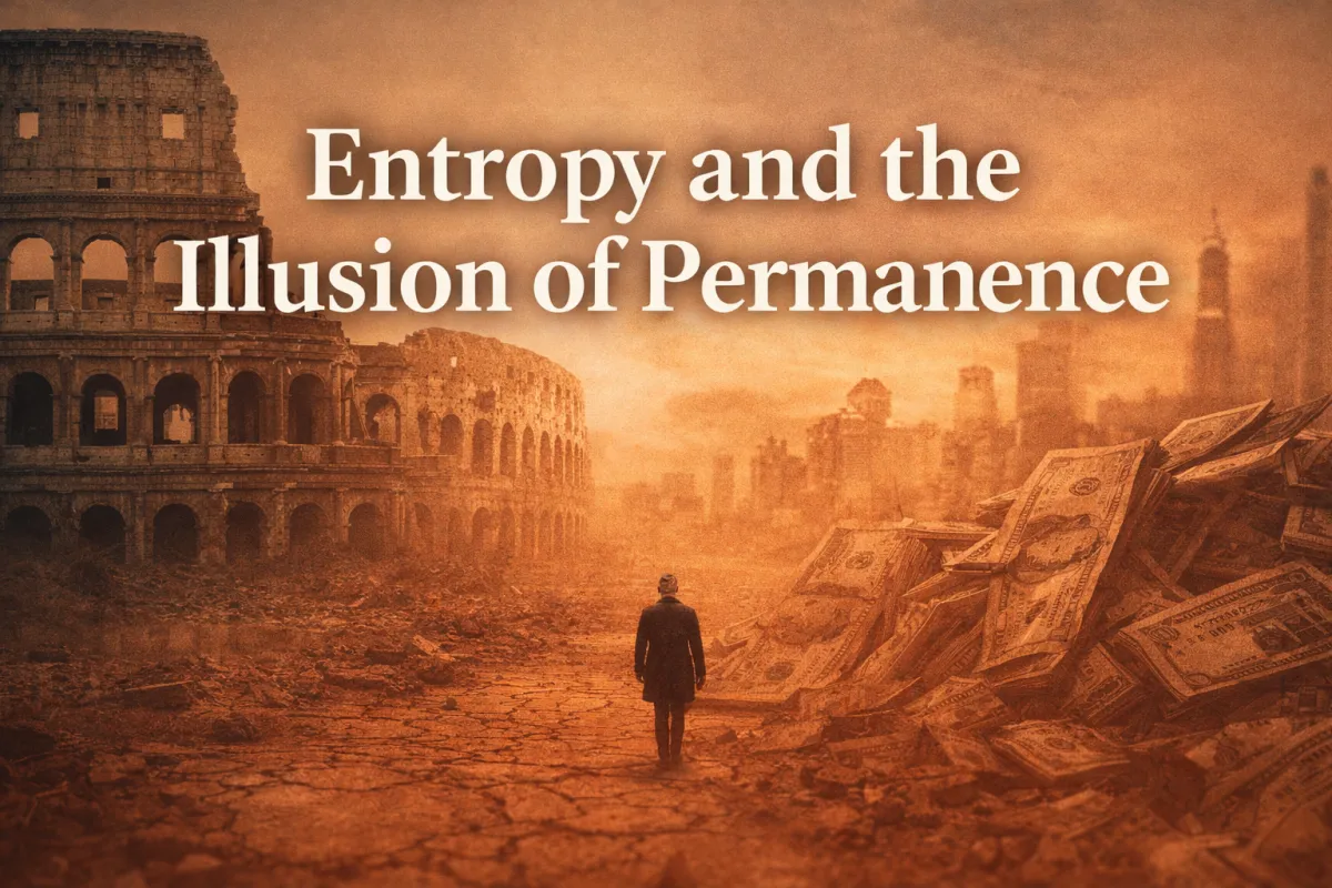 Entropy and the Illusion of Permanence