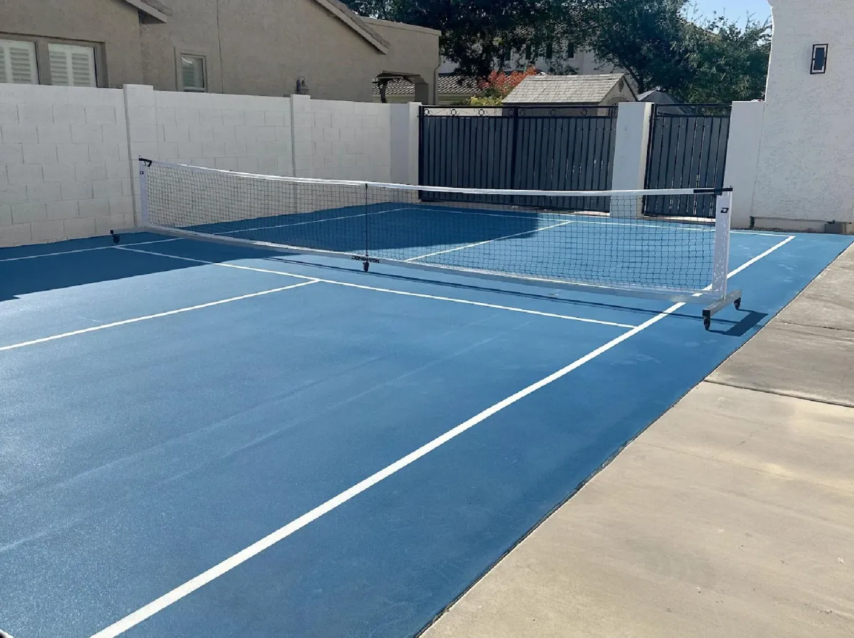 Short Kitchen Pickleball Court