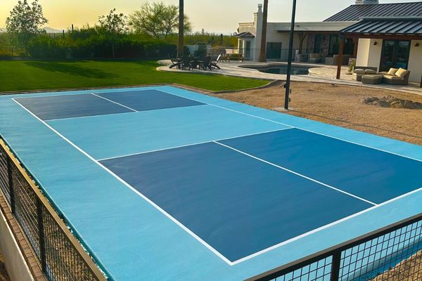 How to Turn Any Patio into a Regulation Pickleball Court