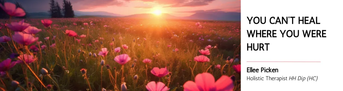 You Can't Heal Where You Were Hurt