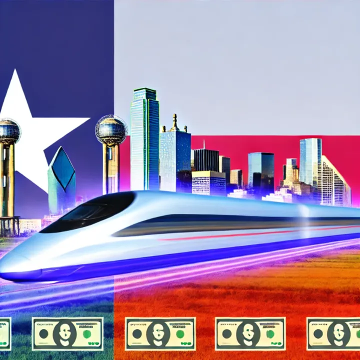 🚄 Texas Bullet Train: $64M Boost for Dallas to Houston Rail! 🚄