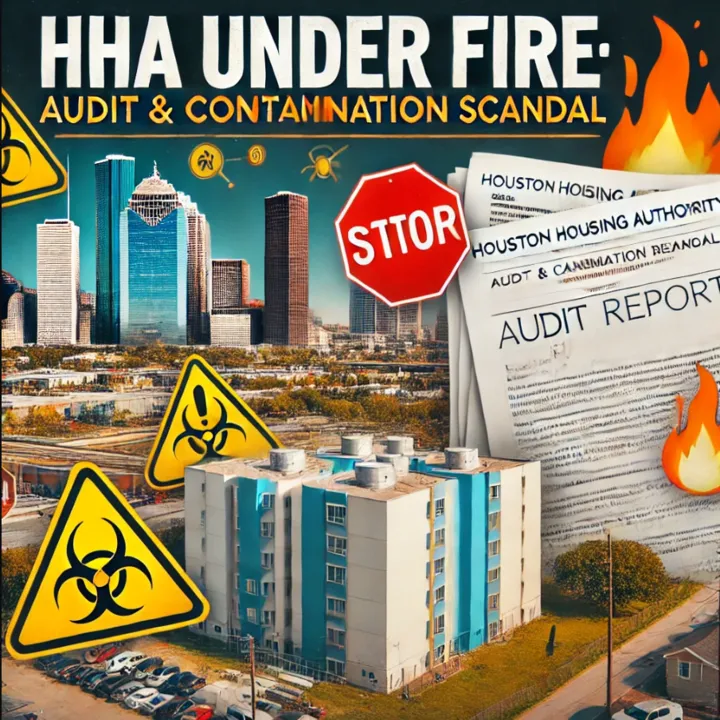 🏚️ Houston Housing Authority Scandal: Audit & Contamination! ⚠️