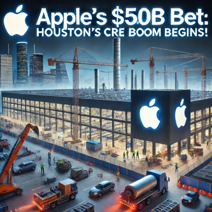 š° Apple Builds Houston Factory: What It Means for CRE & Investors š¢š”
