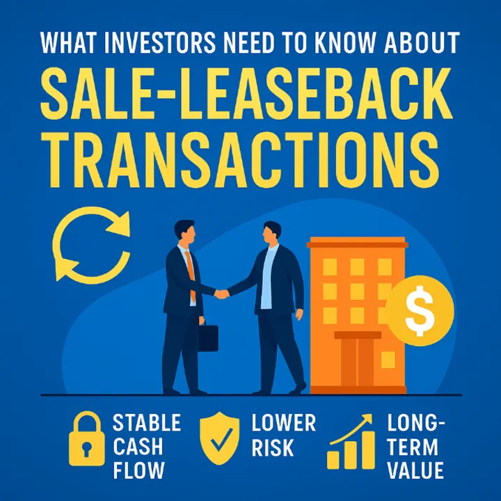 💰 Sale-Leasebacks Explained: A Smart Move for CRE Investors 🧠