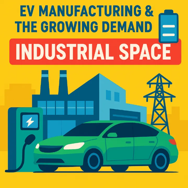 ⚡🔋 EV Manufacturing Boom: How It’s Supercharging Industrial Real Estate Demand 🏭📈