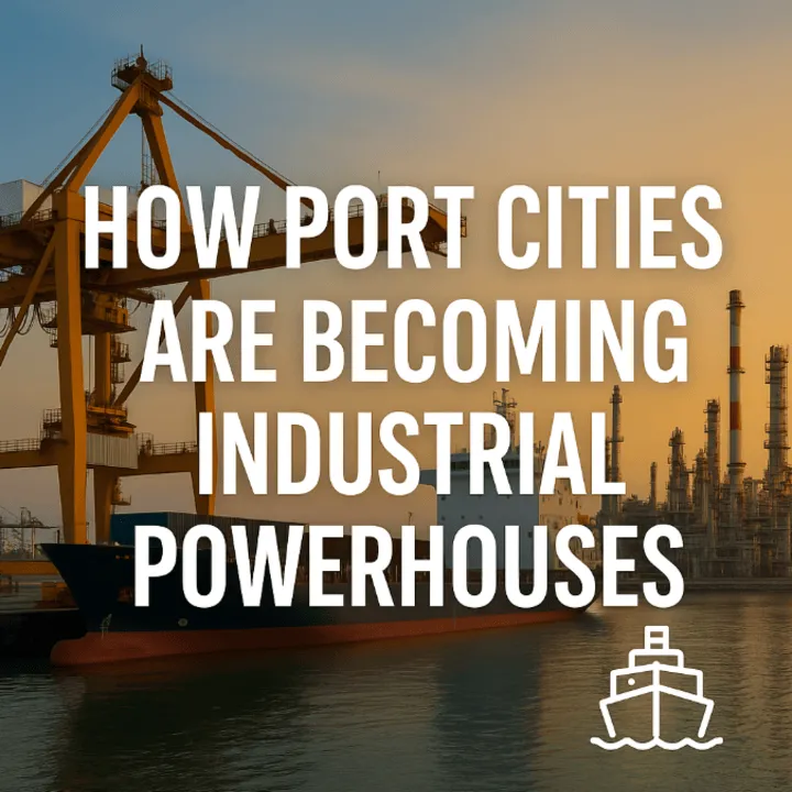 🌟 How Industrial Growth in Port Cities Is Shaping CRE Markets 🚛