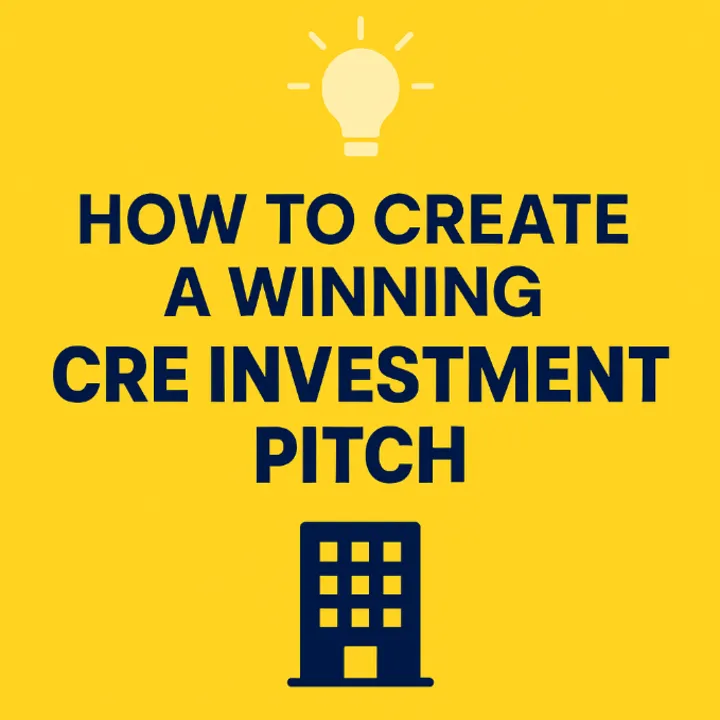 🧠 Smart Strategies for Building a Compelling CRE Investor Presentation 📊