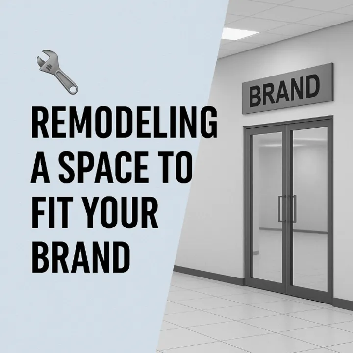 🛠️ Custom Commercial Spaces: Remodeling to Match Your Brand 🏢