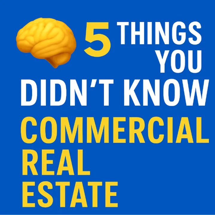 ⚠️ Myths Busted: What You Didn't Know About Commercial Real Estate 📉