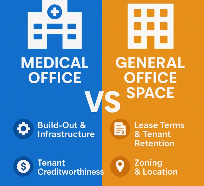 💼 Investing in Medical vs. Traditional Office Space 🩺: Which One Wins in 2025?