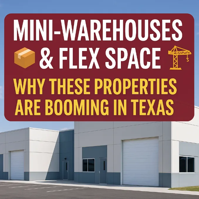 🚛 Flex Space & Last-Mile Logistics: The Future of CRE in Texas 🔥