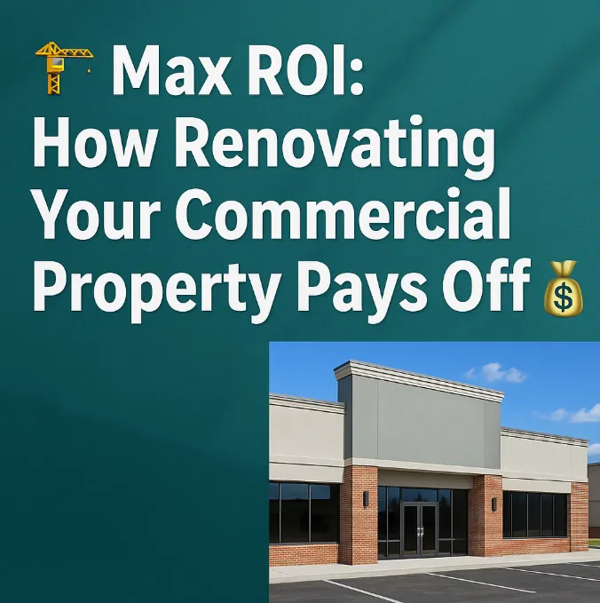 🔨 Renovate for Profit: How Smart Updates Boost Your CRE ROI 📈